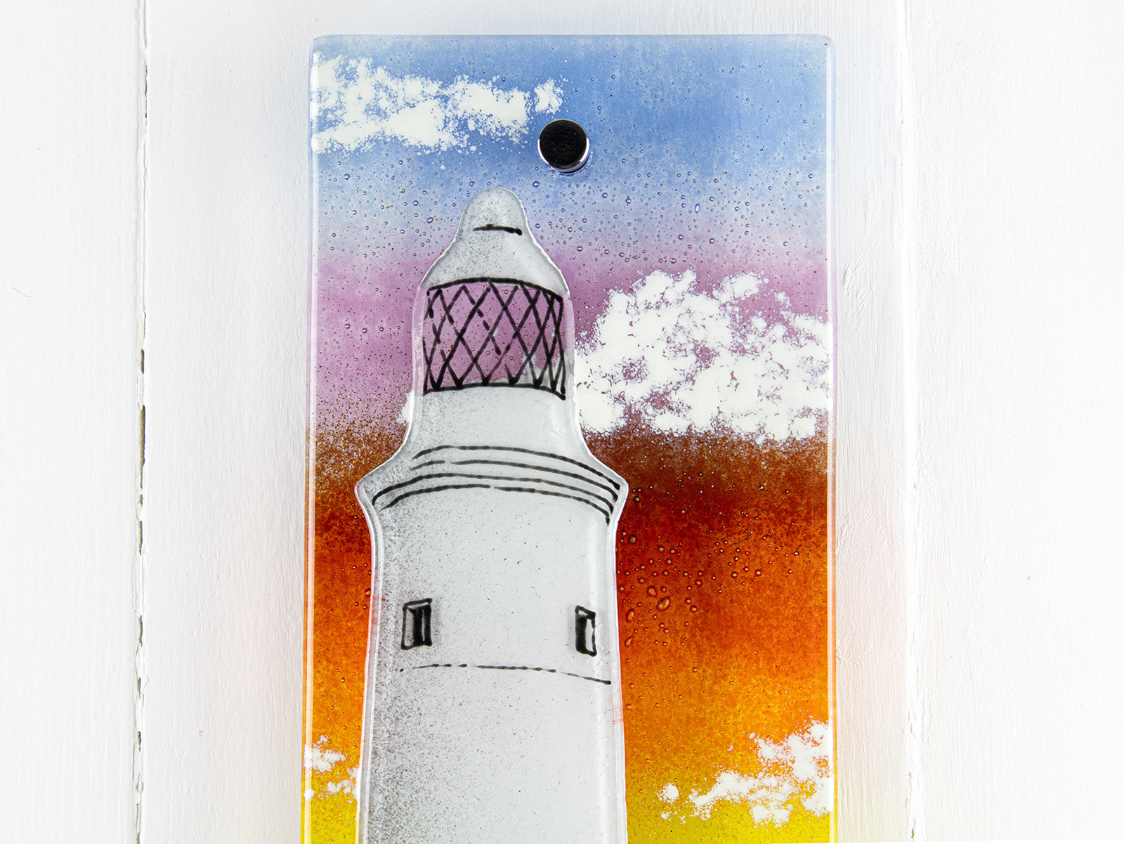 Artisan Lighthouse In The Sunset Extra Small Wall Panel