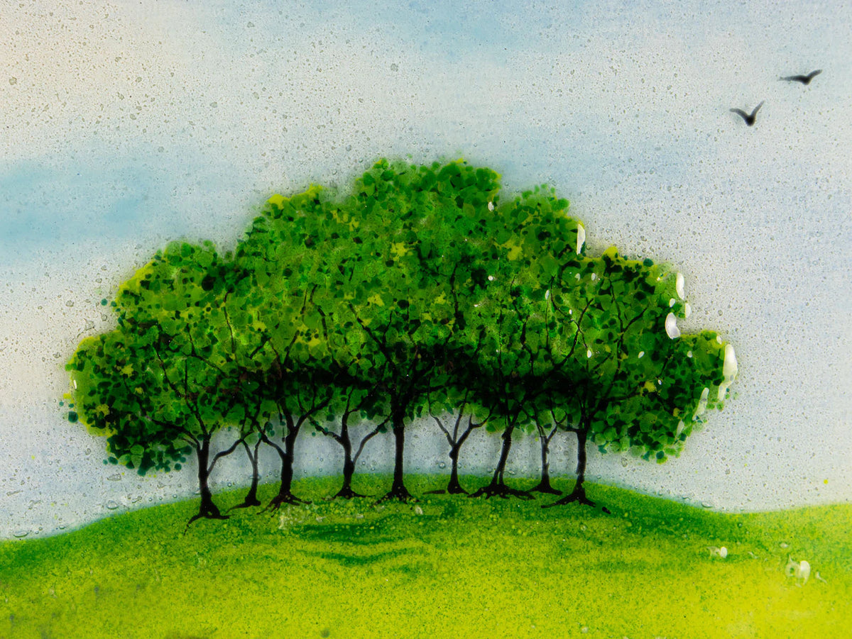 Artisan Nearly Home Trees Large Art Frame