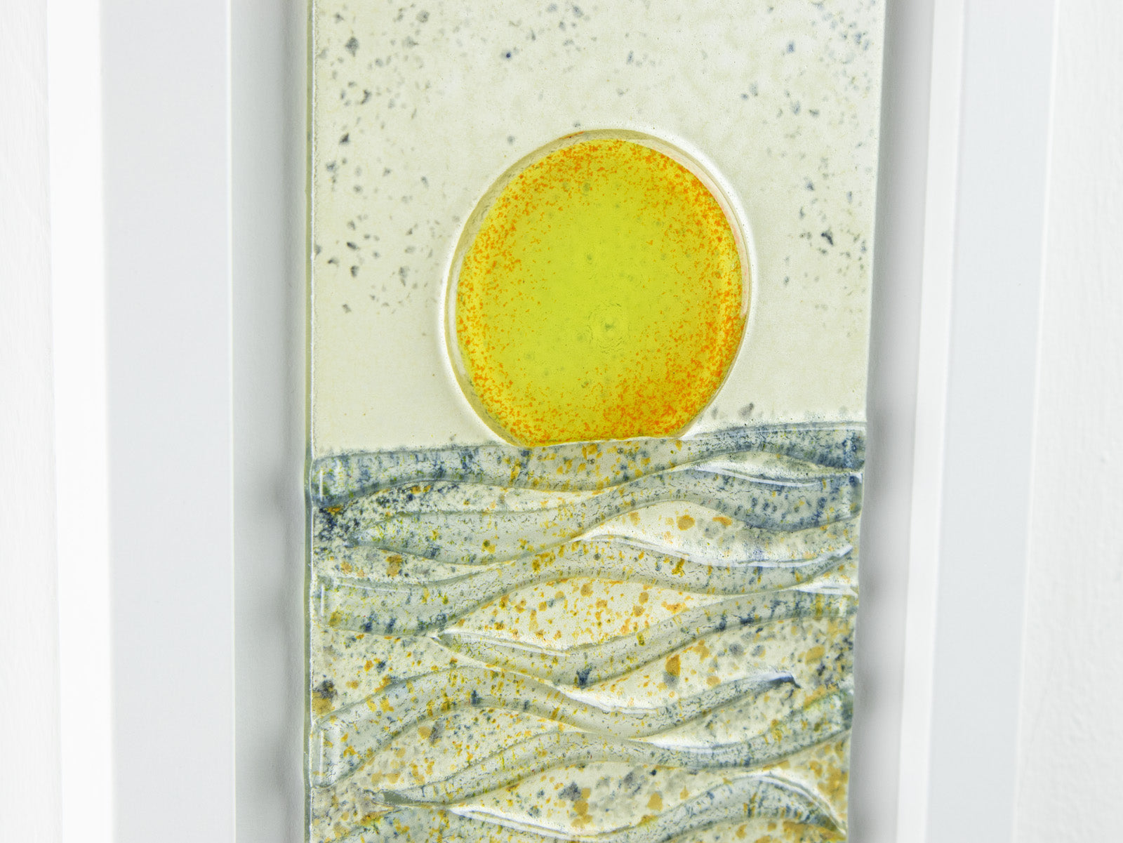 Artisan Sunrise Rectangular Art Frame – Jo Downs Handmade Glass