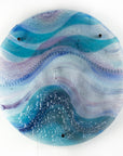 Artisan Amethyst Ocean Circular Wall Panel