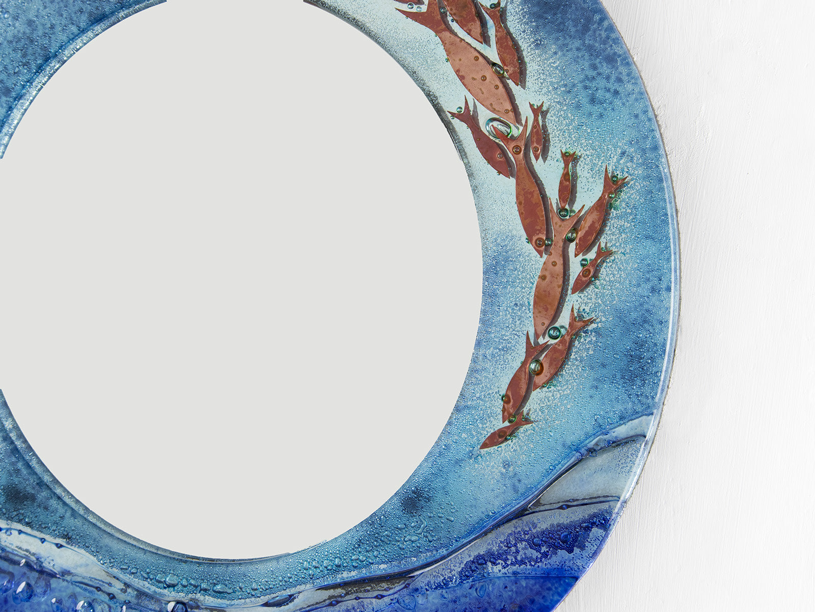 Artisan Azure Ocean 38cm Round Mirror