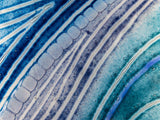 Artisan Blue Waves Wall Panel