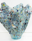 Artisan Beachcomber Extra Large Vase - Multi Blue
