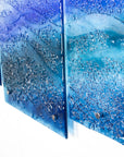 Artisan Blue Ocean Staggered Triptych