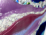 Artisan Blushed Waves Circular Wall Piece