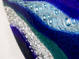 Artisan Blushed Waves Circular Wall Piece
