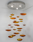 Pendant Chandelier - Amber