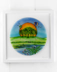 Artisan Nearly Home Trees Large Art Frame - A
