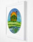 Artisan Nearly Home Trees Large Art Frame - A