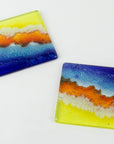 Cornish Sunset Coaster