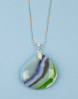 Artisan Extra Large Pendant Necklace - Cornish Tides