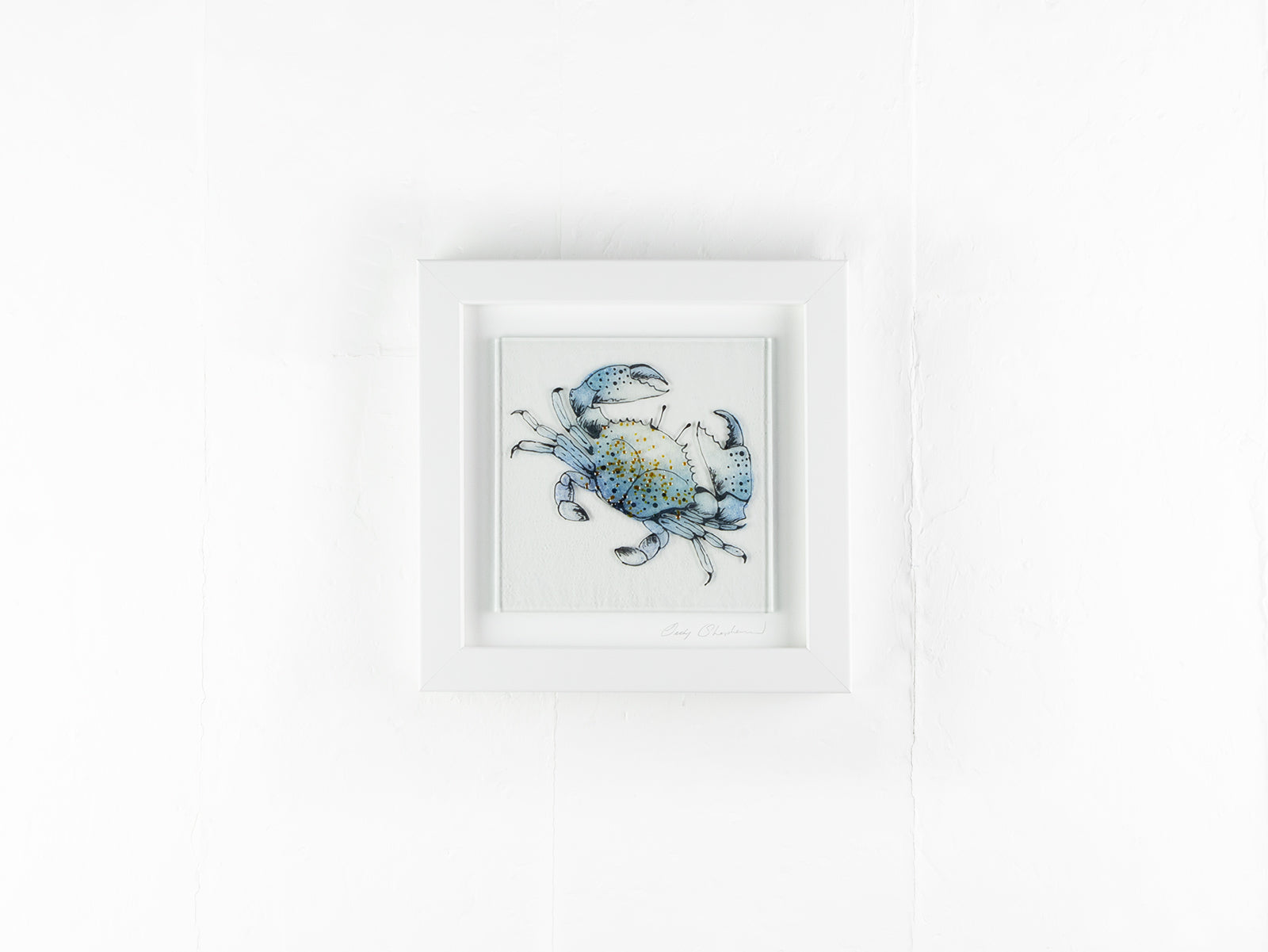 Artisan Coastal Crab Medium Art Frame - Outlet