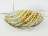 Artisan Crystal Aurous Large Dish