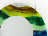 Artisan Crystal Rainbow 50cm Round Mirror