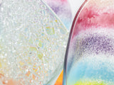 Artisan Crystal Rainbow Large Vase