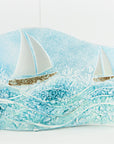 Artisan Crystal Sails Small Wave