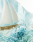 Artisan Crystal Sails Small Wave