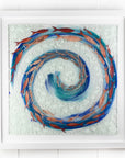 Artisan Crystal Swirl Extra Large Art Frame