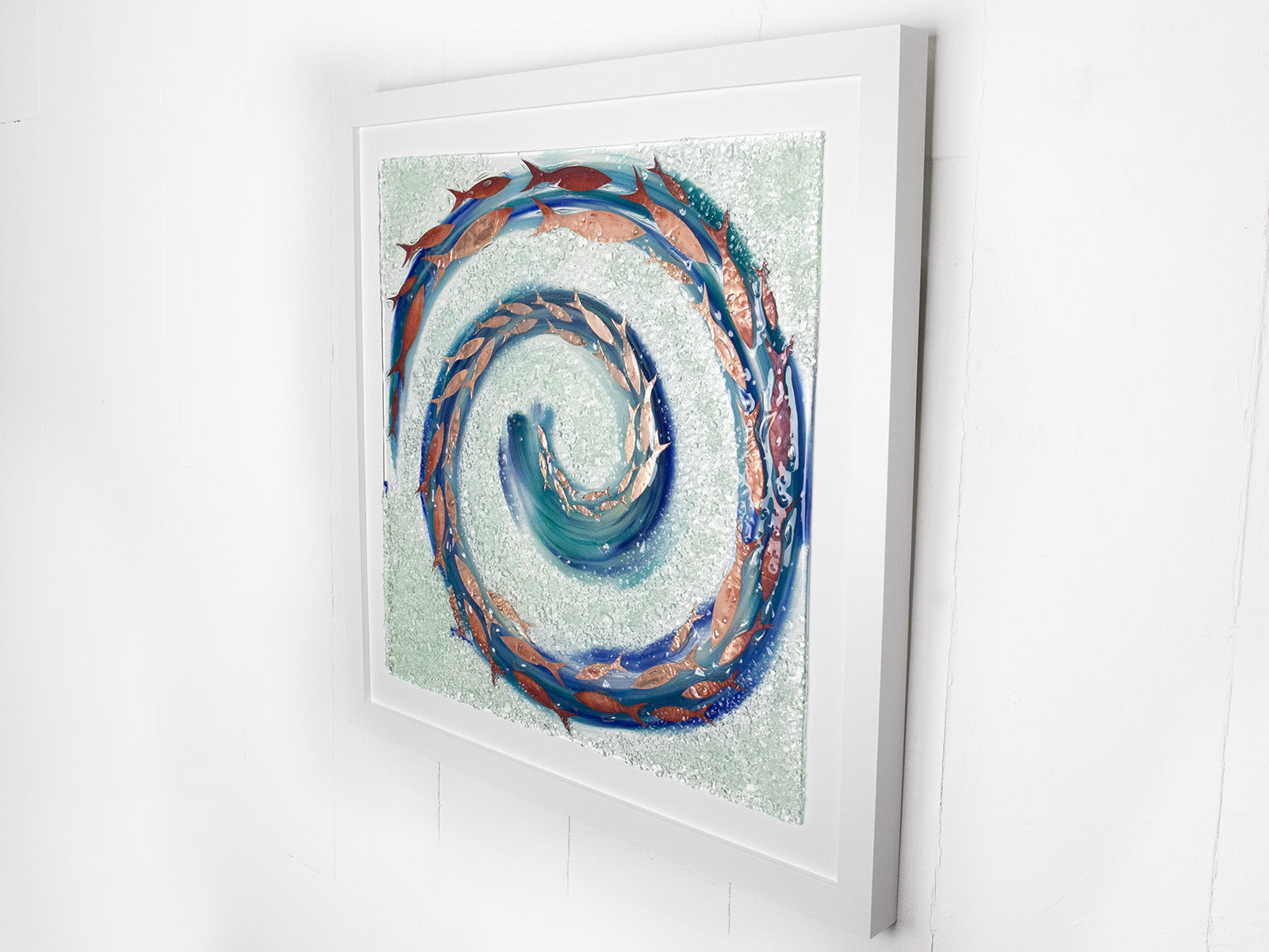 Artisan Crystal Swirl Extra Large Art Frame