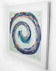 Artisan Crystal Swirl Extra Large Art Frame