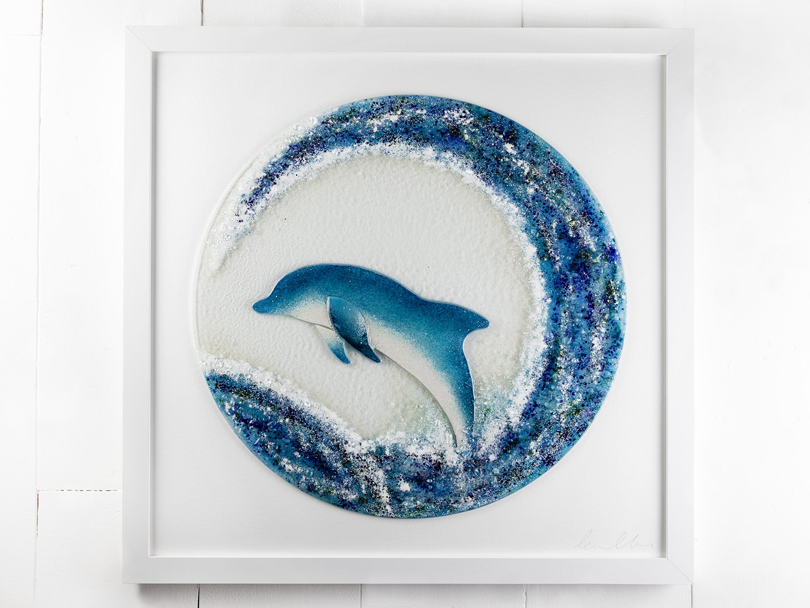 Artisan Atlantic Dolphin Extra Large Art Frame