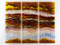 Artisan Earth Glaze Small Triptych