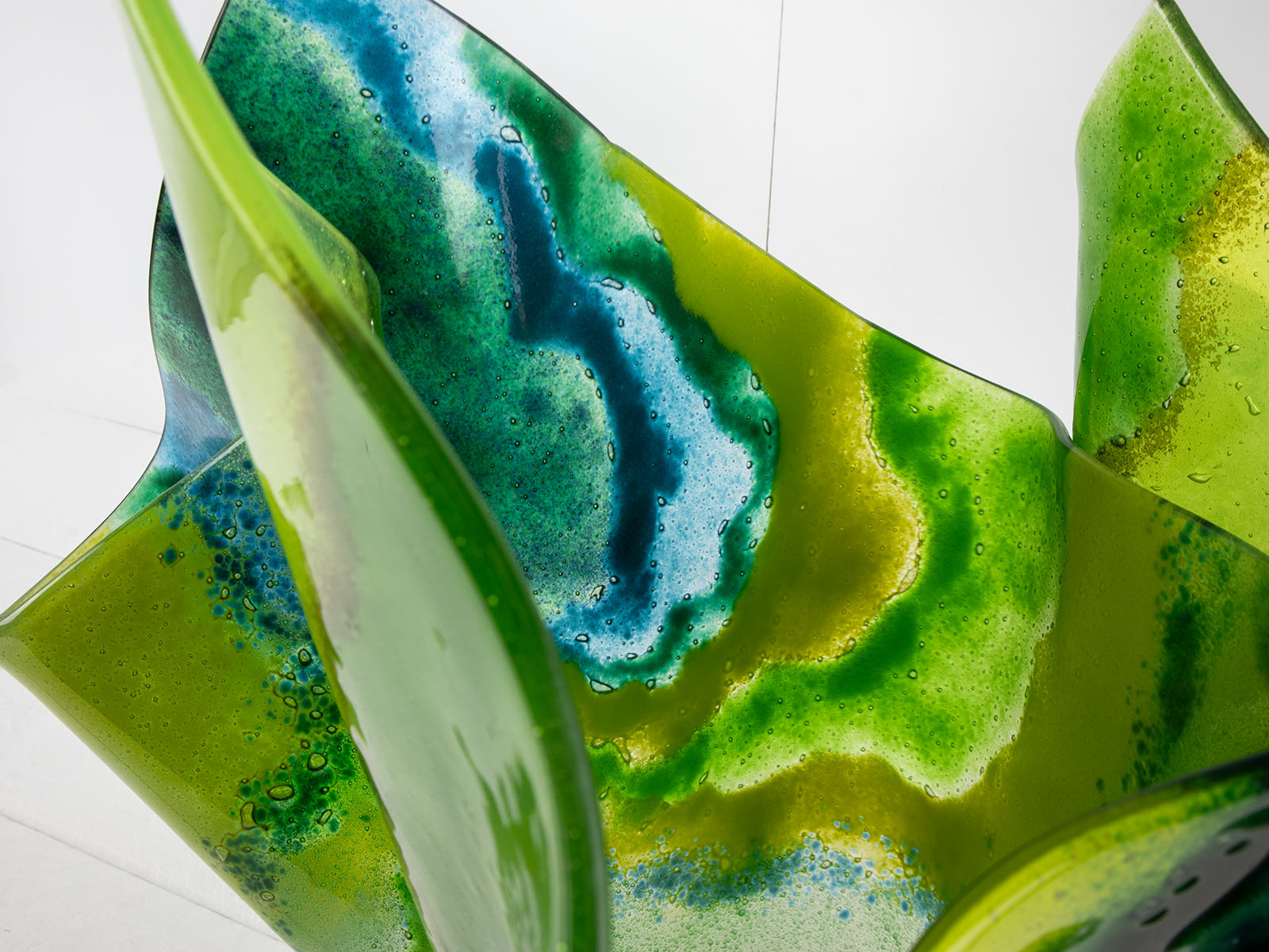 Artisan Emerald Ocean Extra Large Vase