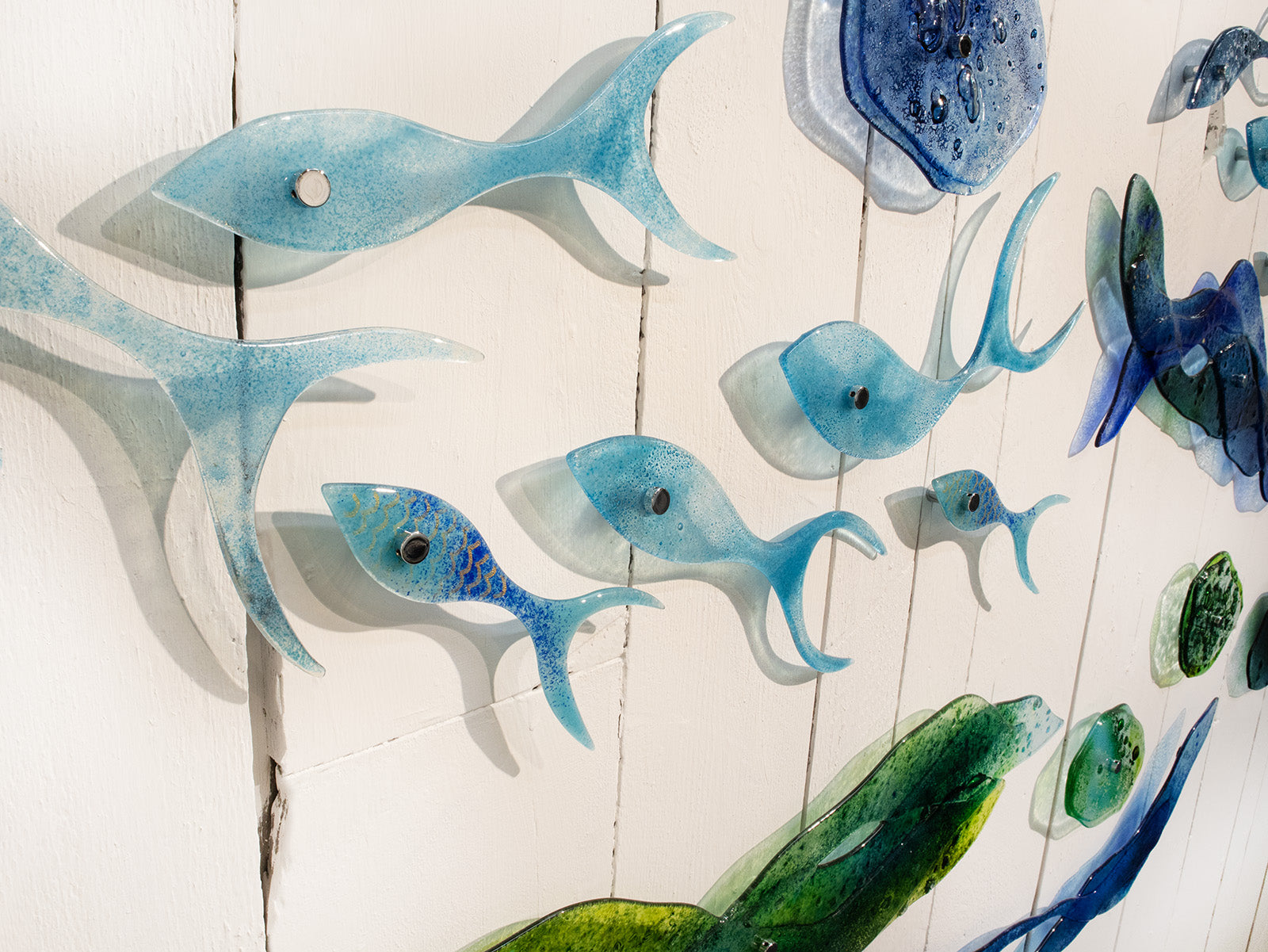 Artisan Bespoke Under The Sea Shoaling Fish Installation