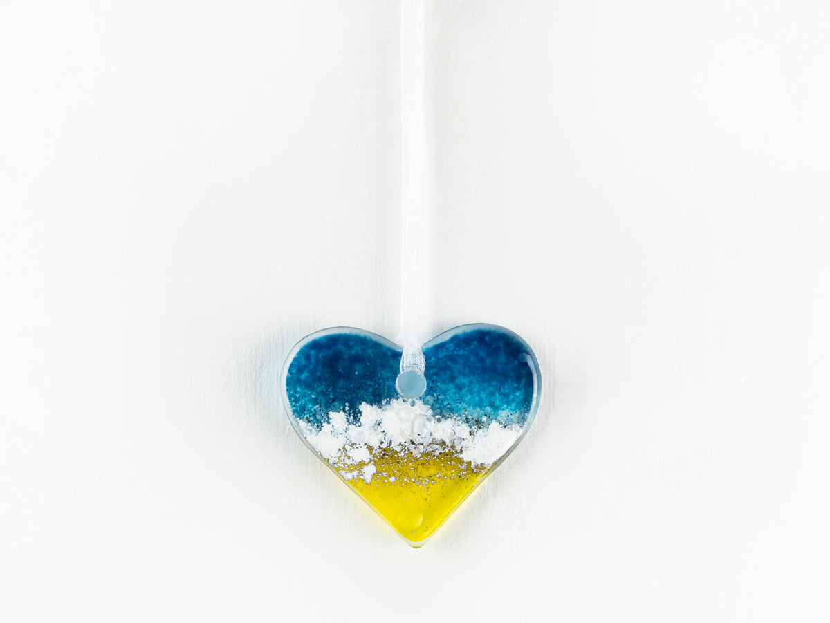 Heart Hanging - Cornish Cove