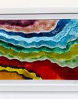 Artisan Rainbow Waves Large Oblong Art Frame