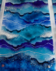 Artisan Ocean Waves Staggered Triptych