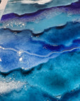 Artisan Ocean Waves Staggered Triptych