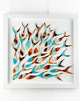 Shoaling Fish Indian Summer Large Art Frame