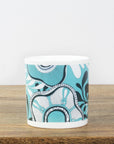 Balmoral Mug Large - Floral - Teal