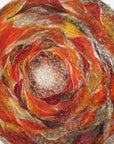 Jo Downs Signature Swirling Leaves 50cm Wall Panel