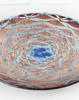 Artisan Circle Of Leaves Round Dish