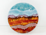 Artisan Moroccan Sea Round Dish