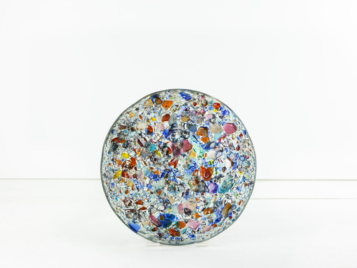 Artisan Beachcomber Large Deep Dish - Multi Fusion