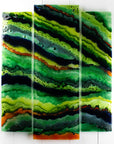 Artisan Natural Waves 90cm Staggered Triptych