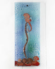 Artisan Intricate Seahorse Small Wall Panel - C