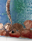 Artisan Intricate Seahorse Small Wall Panel - C