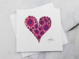 Greeting Card - Purple Heart