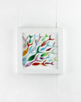 Shoaling Fish Rainbow Medium Art Frame