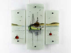 Artisan Seas The Day Small Staggered Triptych