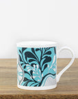 Balmoral Mug Standard - Floral Teal