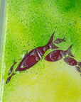 Artisan Verdant Tides Staggered Triptych