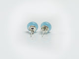 Artisan Stud Earrings - Aqua