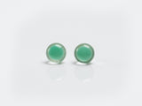Artisan Stud Earrings - Mint