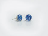 Artisan Stud Earrings - Ocean Blue