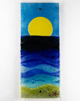 Artisan Sunset On The Waves Small Wall Panel